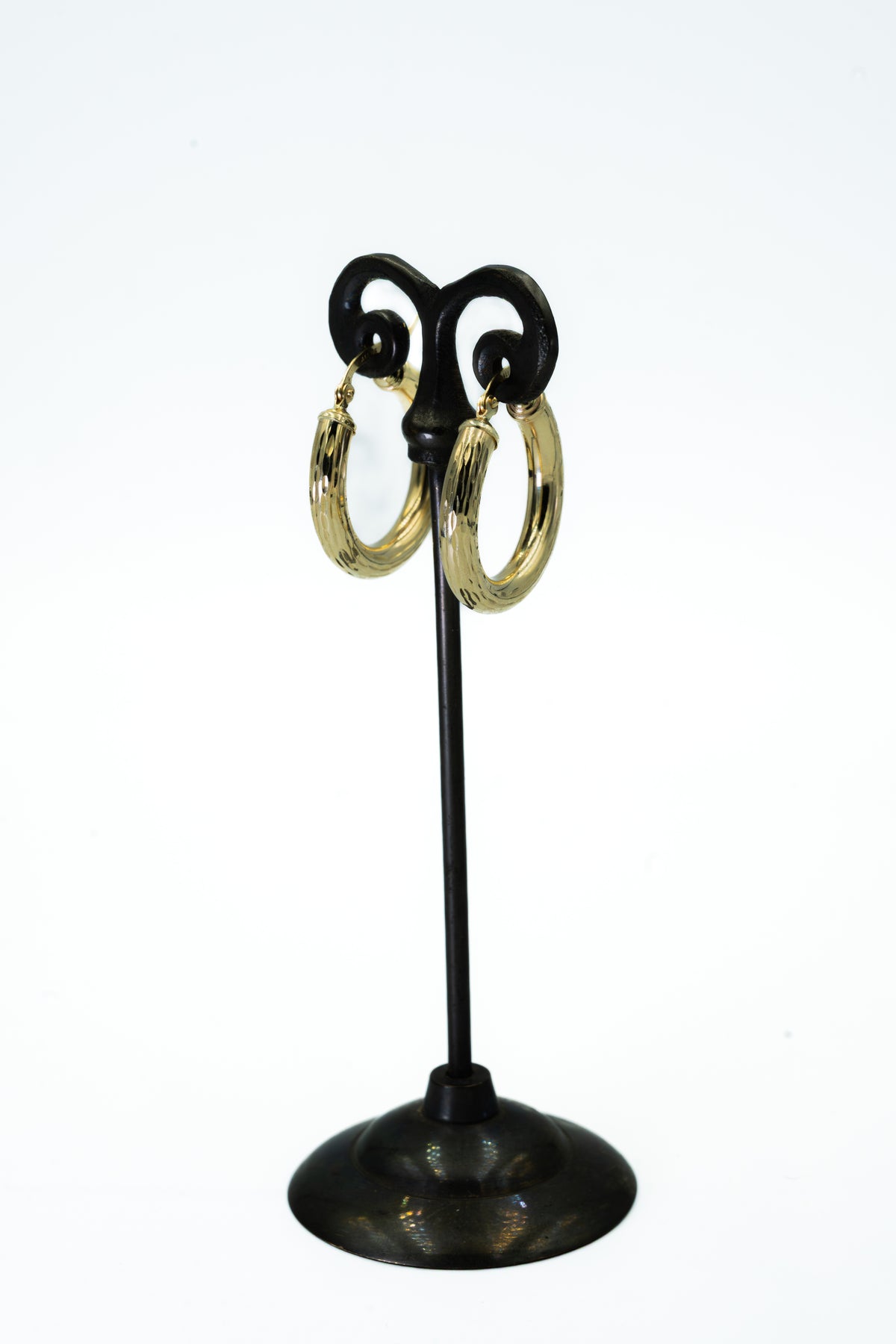 Texturized Lux Hoops